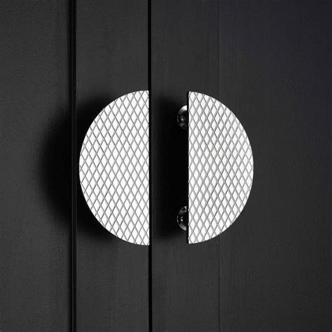 Check spelling or type a new query. Large Chrome Wardrobe Cabinet Half Moon Door Handles By ...