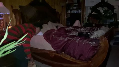 Husband Scares Wife With Freddy Costume While She Sleeps Lol Youtube