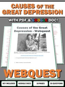 Here are causes, impact, and chances of recurrence. Causes Of The Great Depresssion Pdf Answers : The great ...