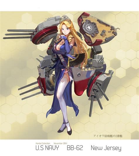 Fans Design American Kancolle Ship Girls Updated Kantai