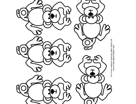 5 Monkeys Jumping On The Bed Coloring Pages / Bust Out Your Crayons : Weeeell, i'm adding a