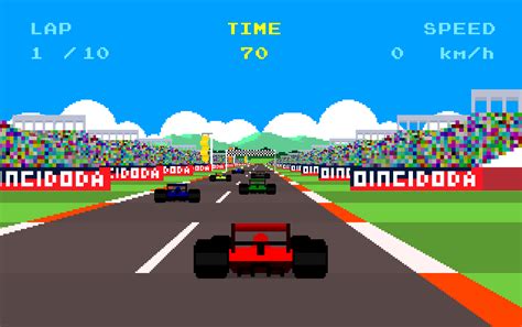 Indie Retro News Max Downforce Racing Game With Classic Arcade