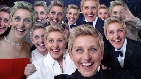 Selfie Full Of Ellens Ellen Degeneres Oscar Selfie Know Your Meme