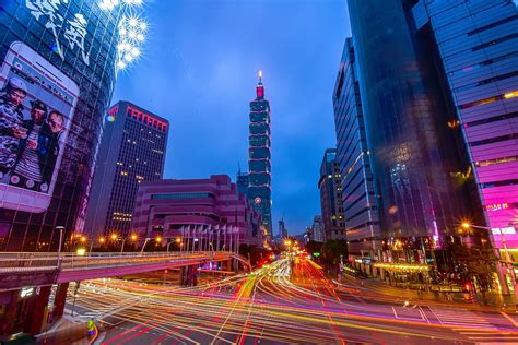 Hd Wallpaper Time Lapse Photography Of Taipei 101 Taiwan Building