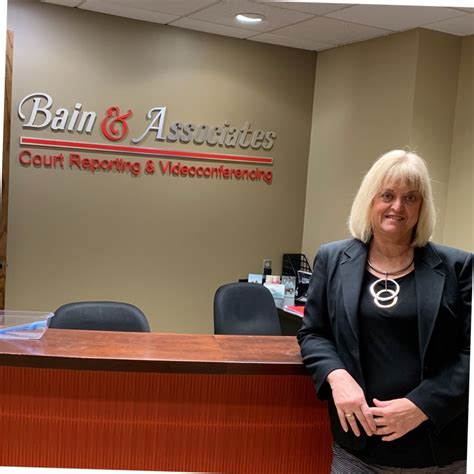 Sandy Bain Moon President Bain And Associates Court Reporting Service