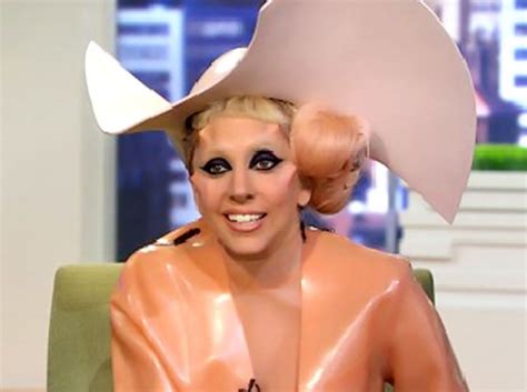 Lady Gaga Wears Latex Condom Inspired Outfit On Good Morning America
