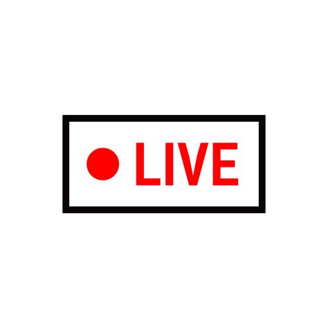 Live Streaming PNG Live Logo Zeichen PNG