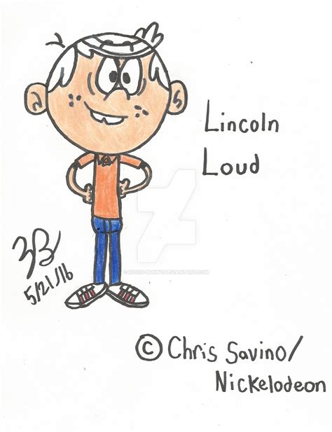 Lincoln Loud By Noizy Bunny On Deviantart