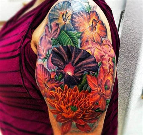 9 Best Flower Tattoo Designs Free And Premium Templates