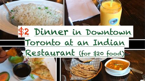 It's the immediate feeling of surprise and joy when you taste something outstanding for the first time. $2 dinner in downtown Toronto!!! | Indian Food in Canada ...