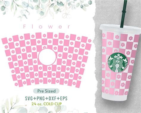Starbucks Logo Starbucks Cups Svg Files Silhouette Flower Svg Retro