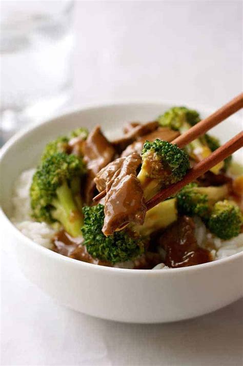 See recipes for chinese bbq ground beef & rice too. Chinese Beef and Broccoli (Extra Saucy Takeout Style) | RecipeTin Eats