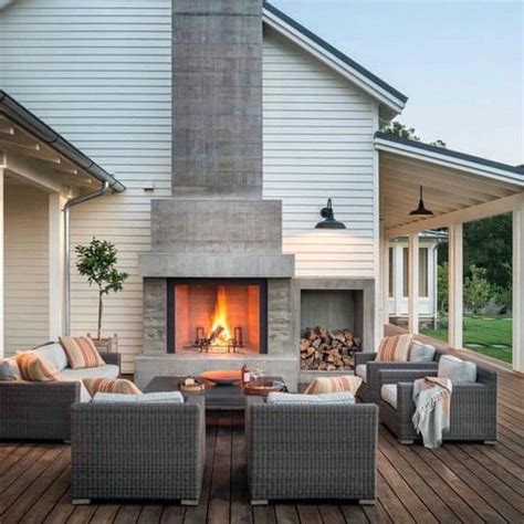 57 Patio Fireplace Ideas To Elevate Your Outdoor Living Space