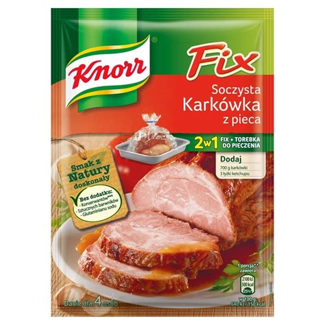 Knorr Fix soczysta karkówka z pieca 29 g - Zakupy online z dostawą do ...