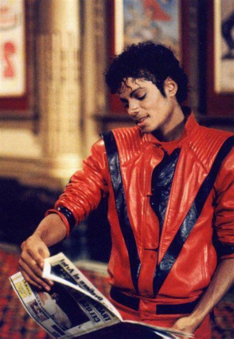 Behind The Scenes In The Making Of Thriller Michael Jackson Photo