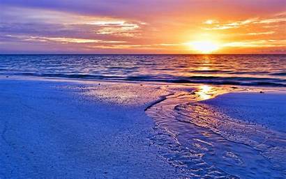 Mar Wallpapers Ocean Beach Desktop Sunset Bsnscb