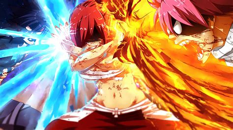 Free Download Erza Scarlet Natsu Dragneel Gray Fullbuster Fairy Tail