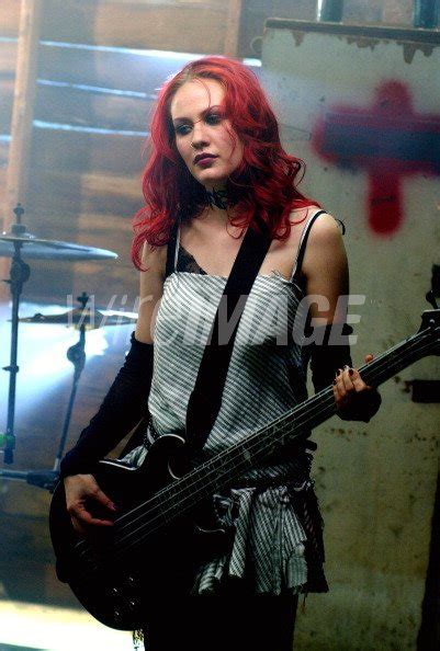 Nadja Puelen Of Coal Chamber During Coal Chamber Video Shoot For Fiend Wireimage 115375323