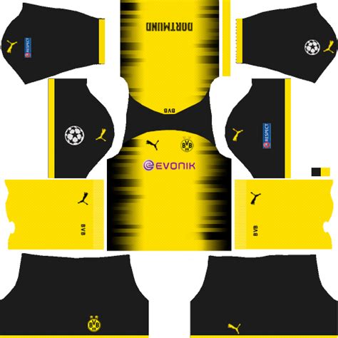 Hey dream league soccer lovers! Dream League Soccer Kits Dortmund Kit & Logo 512x512 URL ...