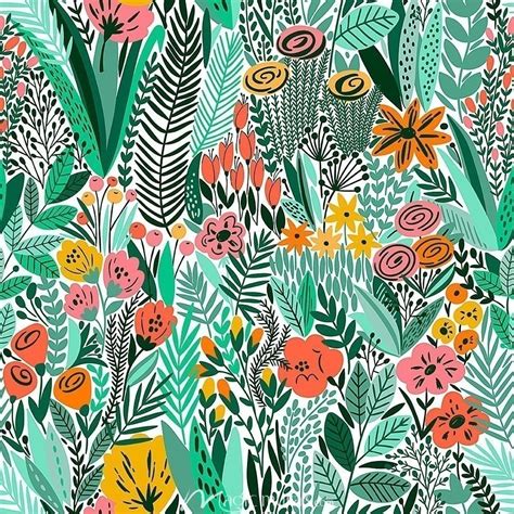 We did not find results for: Tropical Foliage Wallpaper in 2020 | Floral pattern ...