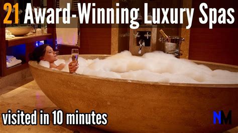 21 Award Winning Luxury Spas Visited In 10 Minutes Youtube