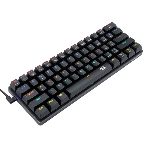 Tastatura Gaming Mecanica Redragon Jax Tkl Iluminare Rgb Blue Switch