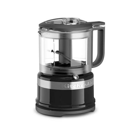 The perfect helping hand for everyday food preparation tasks, the mini food processor from kitchenaid will help you quickly chop ingredients, prepare dressings and sauces, and much more. KitchenAid 3.5 Cup Mini Food Processor- Black - Price ...