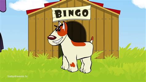 Bingo Dog Song Kids Songs And Nursery Rhymes Youtube
