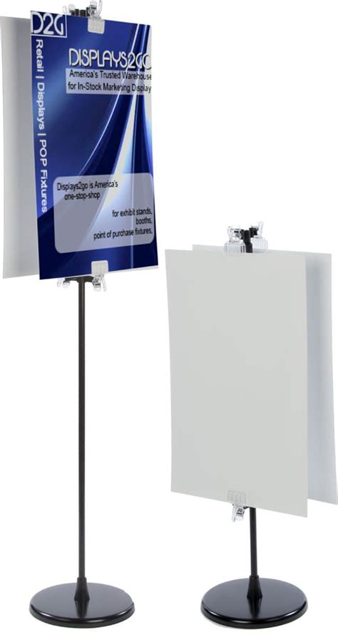 Floor Sign Stand For Posters 24 X 36 Coroplast Board Included