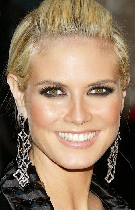 Heidi Klum Is Beautiful Love Her Makeup Stunning Eyes