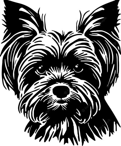 Premium Vector Yorkshire Terrier Dog Vector Illustration