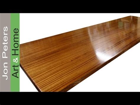We break down the pros and cons of each finish and tell you the right one for your next diy project. How To Finish a Wooden Countertop by Jon Peters - YouTube