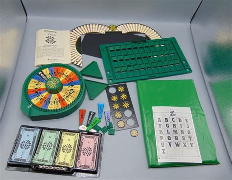 Vintage Deluxe Wheel Of Fortune Board Game 1986 Pressman Kcs Attic
