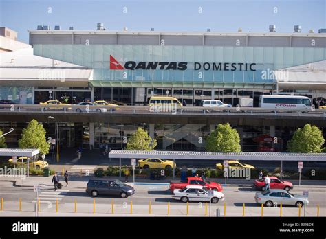Domestic Terminal Airport Melbourne Australia Stock Photo Alamy