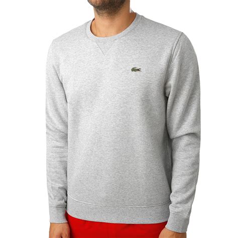 Buy Lacoste Sweatshirt Men Lightgrey Green Online Tennis Point Uk