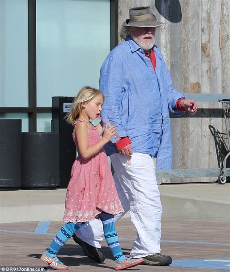 Nick Nolte Steps Out With Daughter Sophie Five For Lunch Daily Mail Online