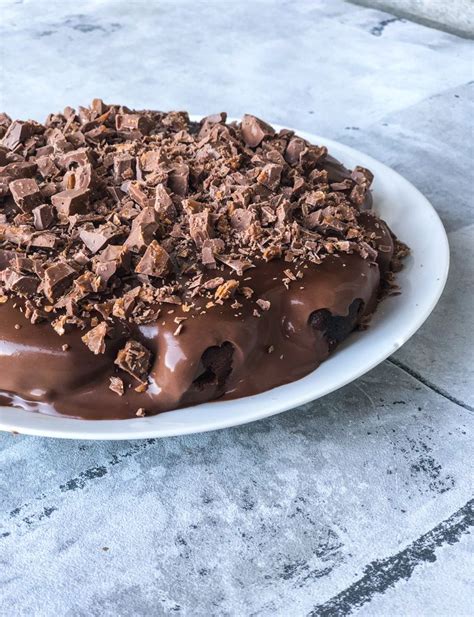 Chokoladekage Med Kaffefrosting Og Daim Opskrift Chokoladekage