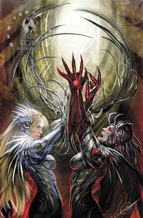 Picking up lumps of meat to use as a staff of bait. Top Cow Solicitations for March 2009 — Major Spoilers ...