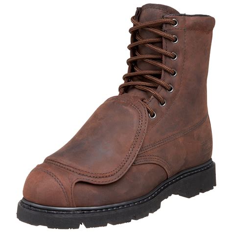 Buy Worx By Red Wing Shoes Men S Met Guard Boot Brown M At Amazon In