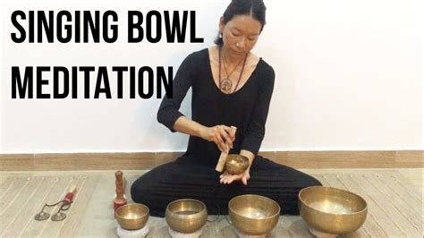 Singing Bowl Meditation Relaxation Healing Stress Relief Youtube