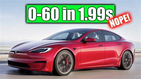 Engineering Explained No Model S Plaid Cant Hit 60 Mph In Under 2