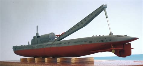 Soviet Project 628 Missile Sub 1350 Scale From Mikro Mir Ready For