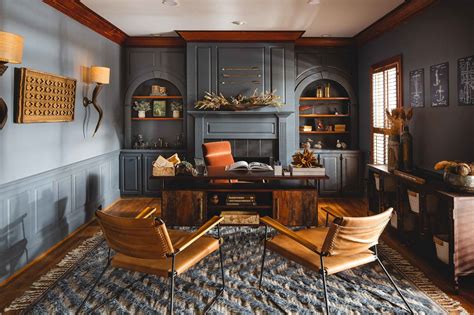 This Is Not Your Typical Modern Farmhouse Masculine Home Offices