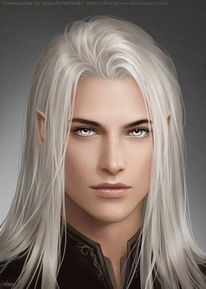 Silver Haired Elf Male