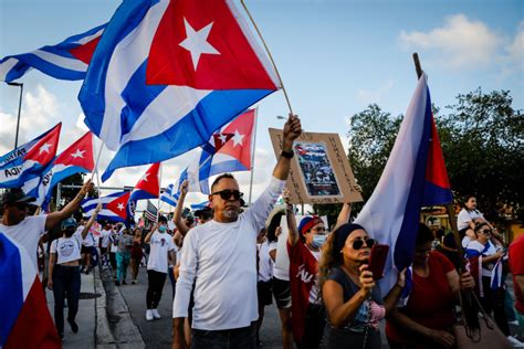 Its About Freedom Cuban Americans Say Shortages Dont Explain Protests