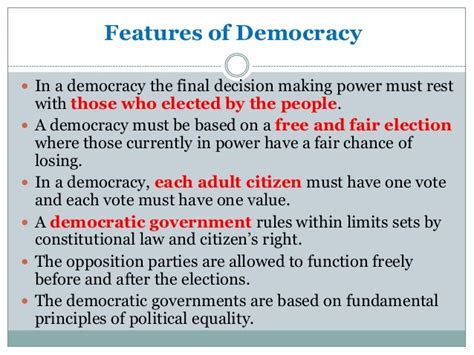 Democracy Vs Dictatorship Types Of Government