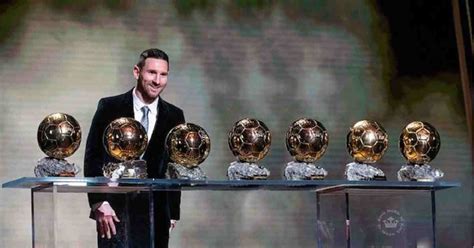 Ballon Dor 2021 Winner Lionel Messi Wins The Coveted Award Record