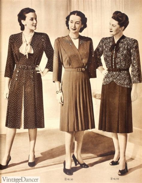1940s Plus Size Fashion History And Style Advice