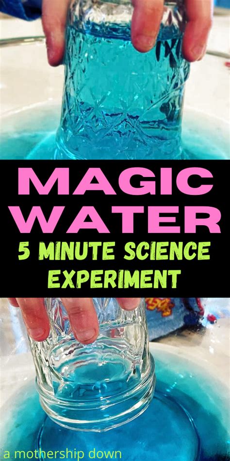 This Water Suspension Science Experiment For Kids Is Simple Quick An