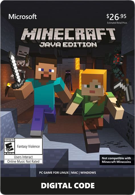 Customer Reviews Minecraft 2695 2020 Java Edition Windows Mac